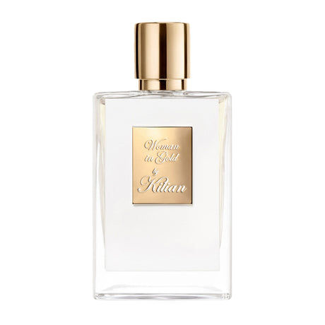 Kilian Woman in Gold Eau de Parfum spray bottle, travel spray decant, fragrance tester