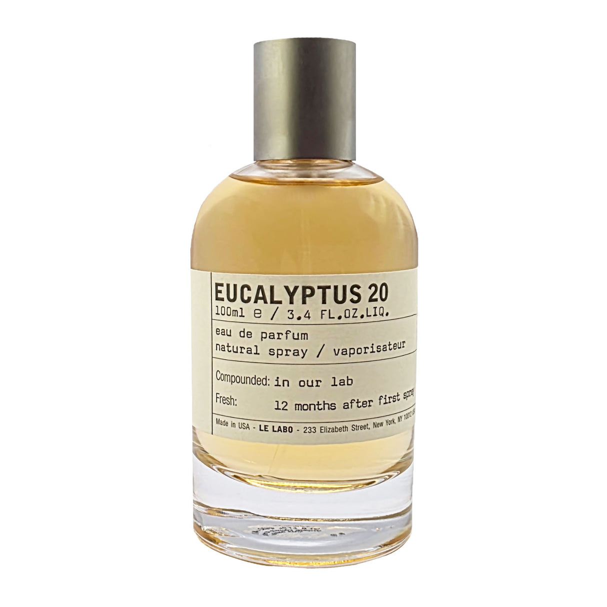 Le Labo Eucalyptus 20 Eau de Parfum sample spray bottle, travel spray decant, fragrance tester