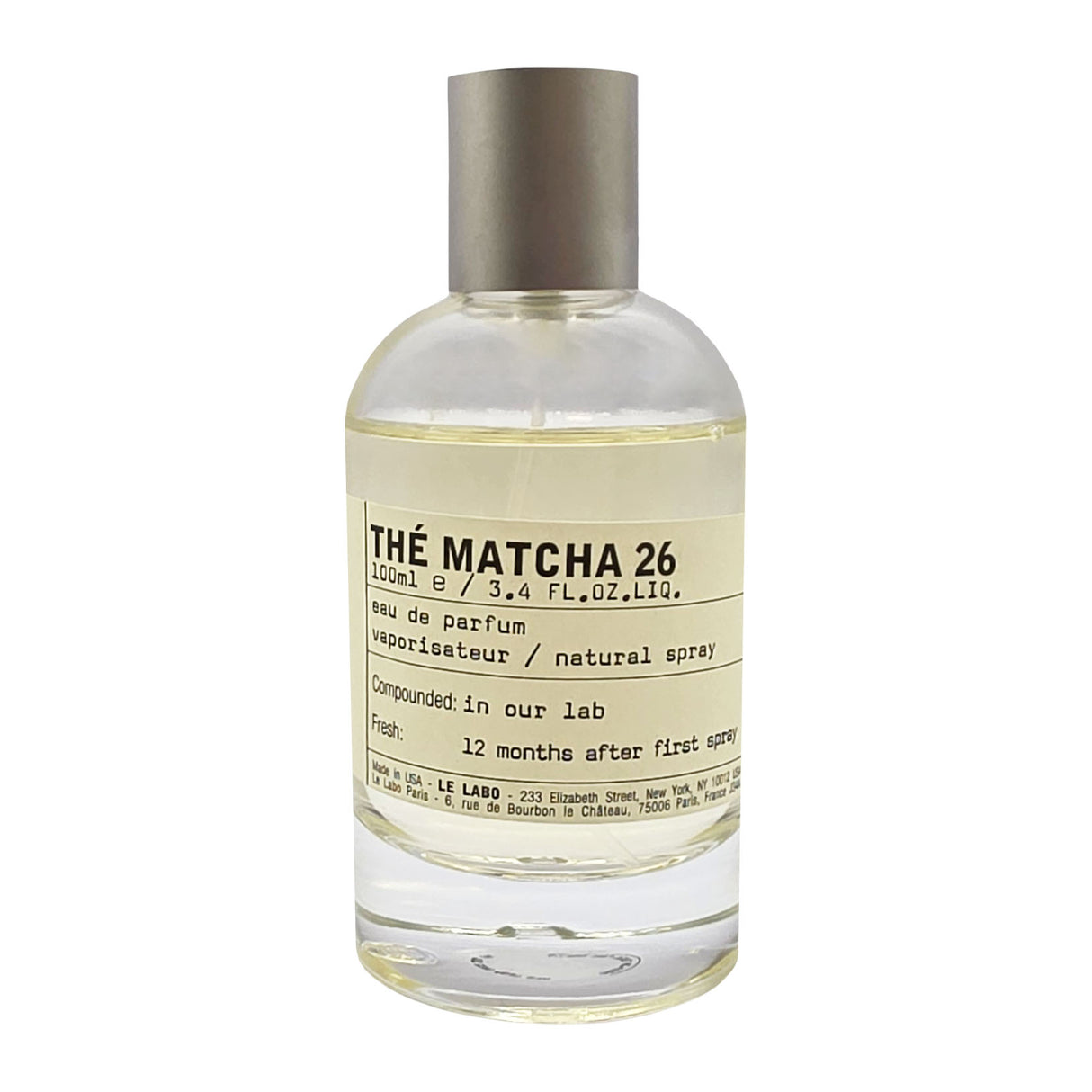 Le Labo Thé Matcha 26 Eau de Parfum sample spray bottle, travel spray decant, fragrance tester