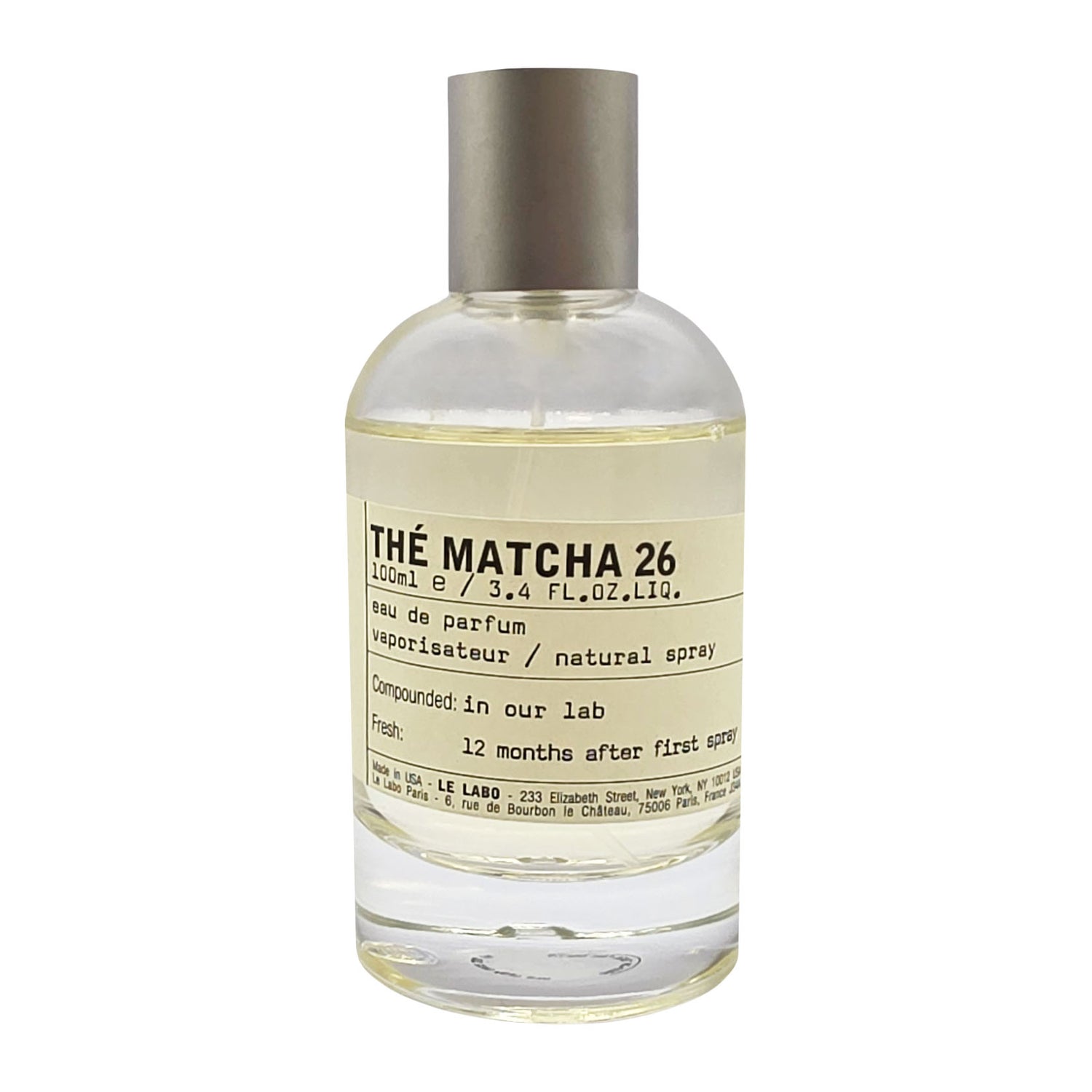 Le Labo Thé Matcha 26 Eau de Parfum sample spray bottle, travel spray decant, fragrance tester