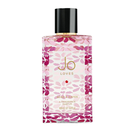 Jo Loves Rose & Dates A Fragrance Parfum sample spray bottle, travel spray decant, fragrance tester