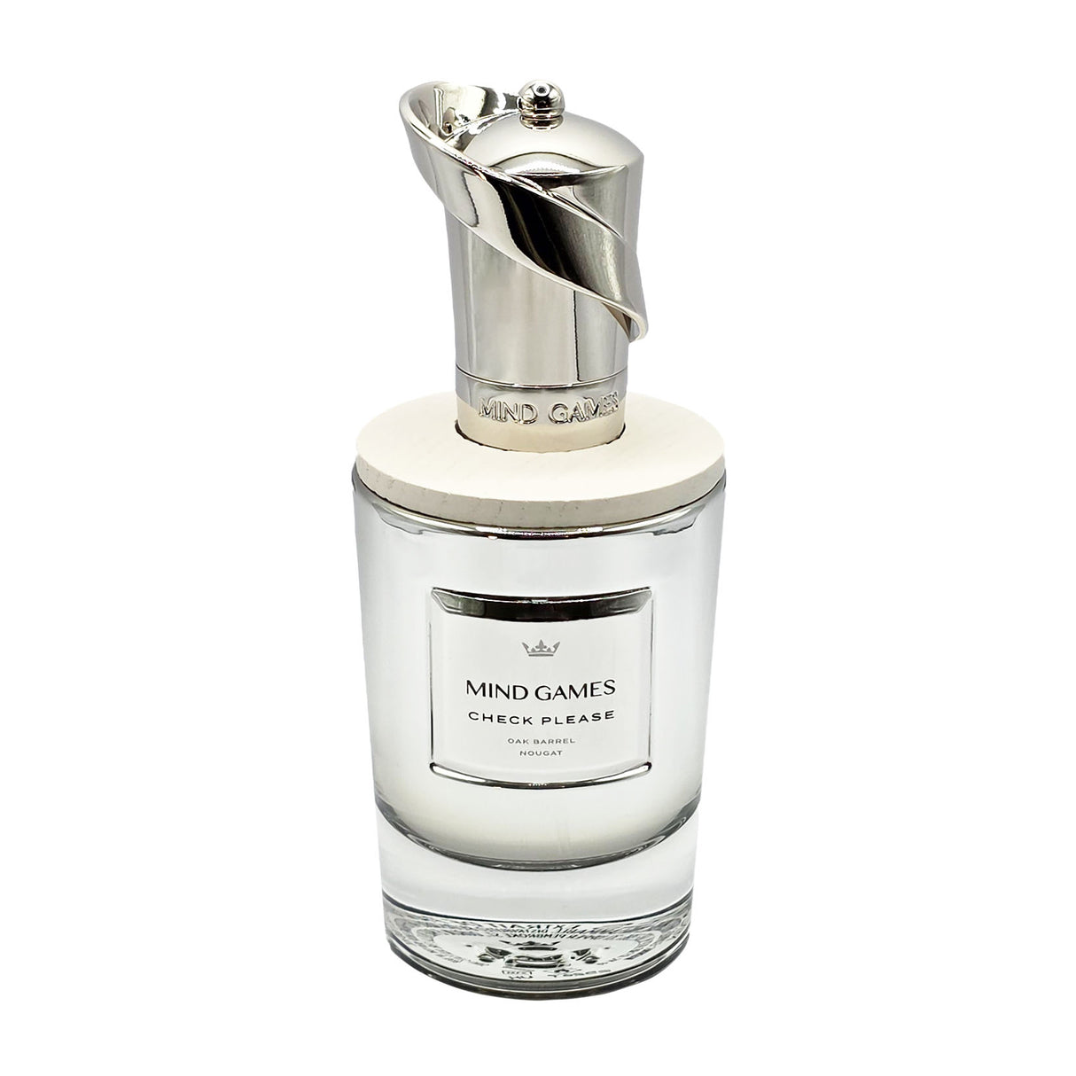 Mind Games Check Please Extrait de Parfum sample spray bottle, travel spray decant, fragrance tester