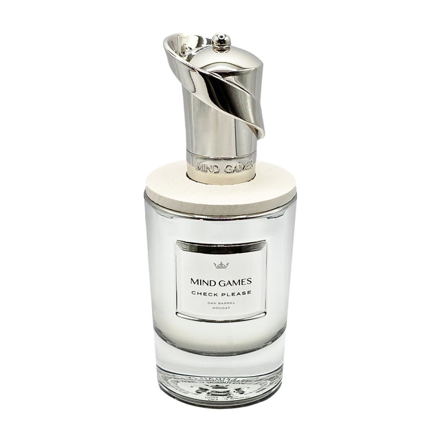 Mind Games Check Please Extrait de Parfum sample spray bottle, travel spray decant, fragrance tester