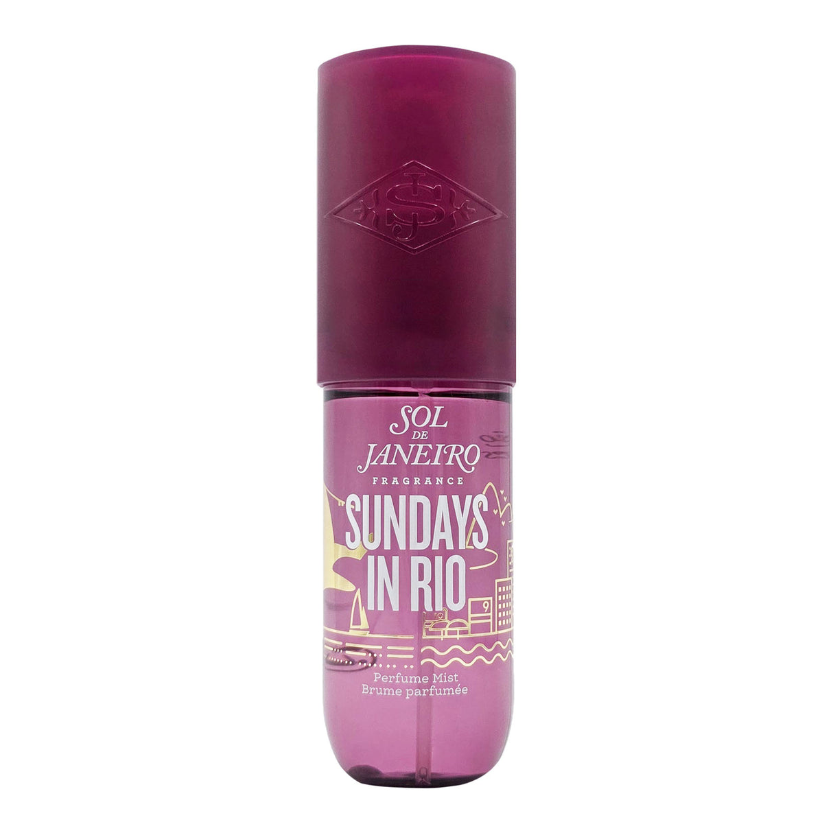 Sol De Janeiro Sundays In Rio Perfume Mist sample spray bottle, travel spray decant, fragrance tester